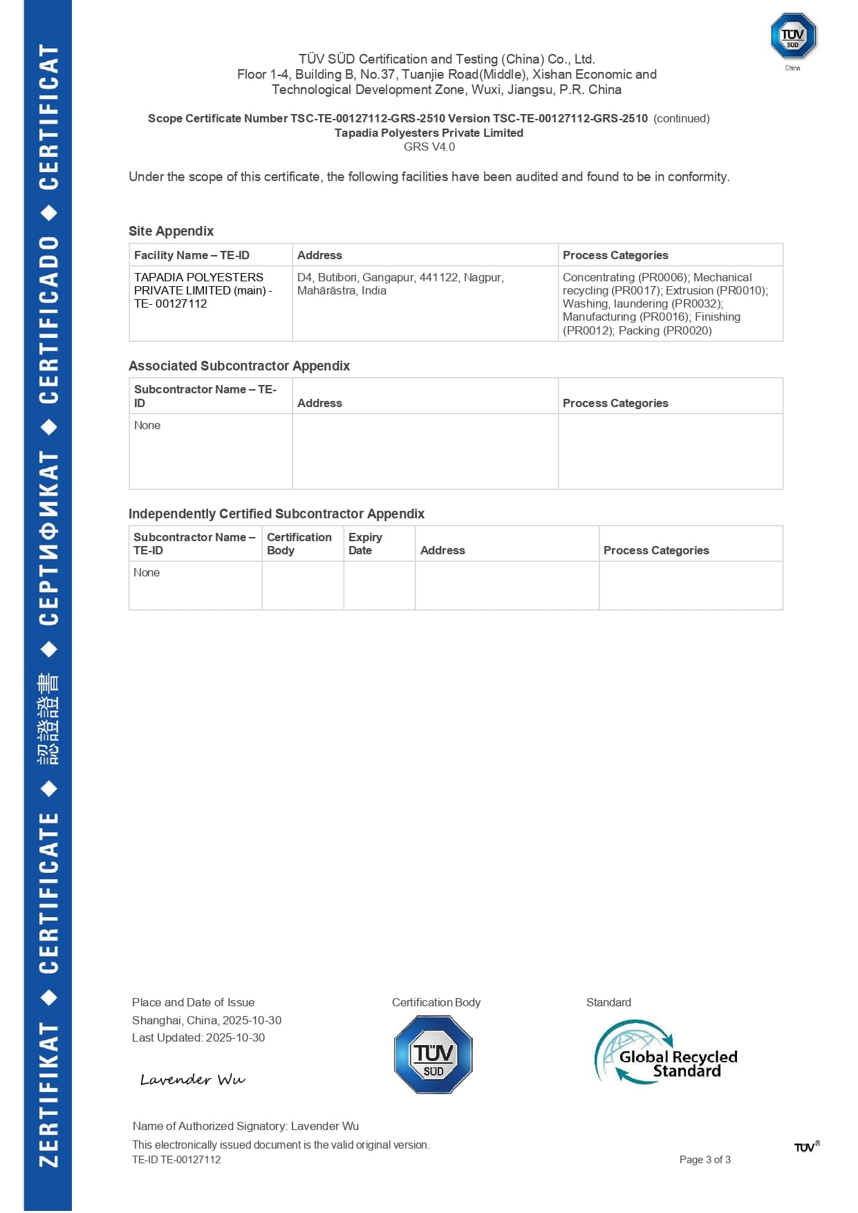 TE-00127112-GRS Scope Certificate-TAPADIA POLYESTERS PRIVATE LIMITED-Signed_page-0003