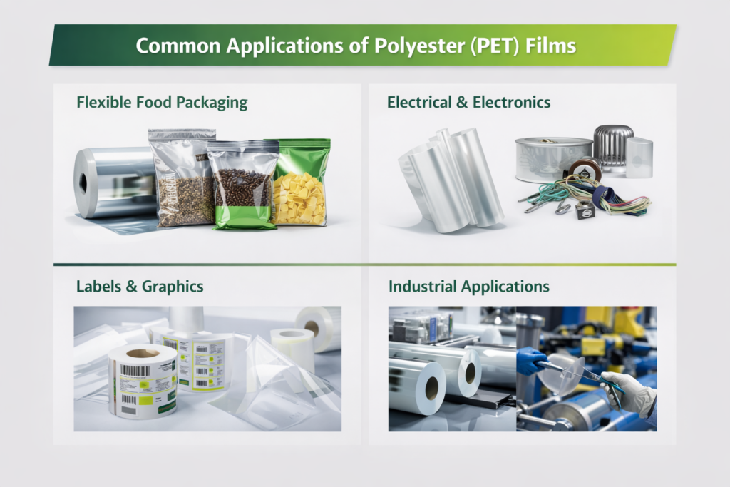 Common Applications of Polyester (PET) Films