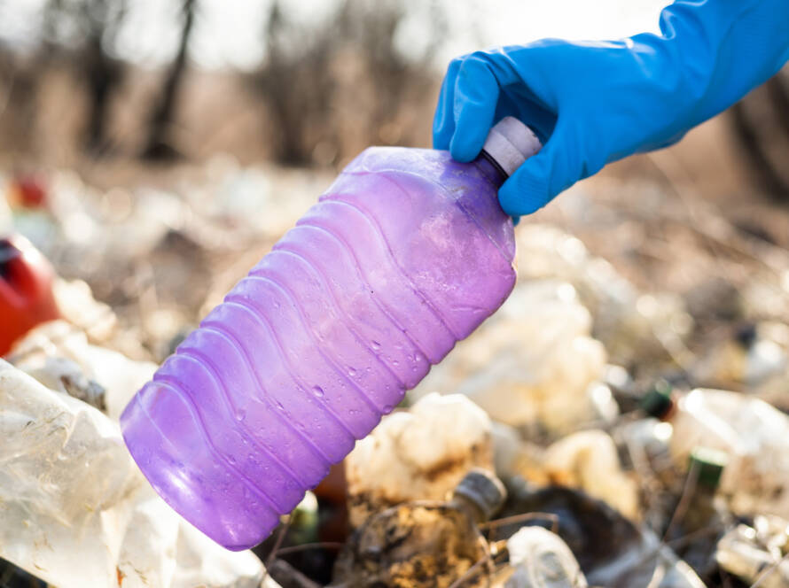 High-Value rPET from Plastic Waste