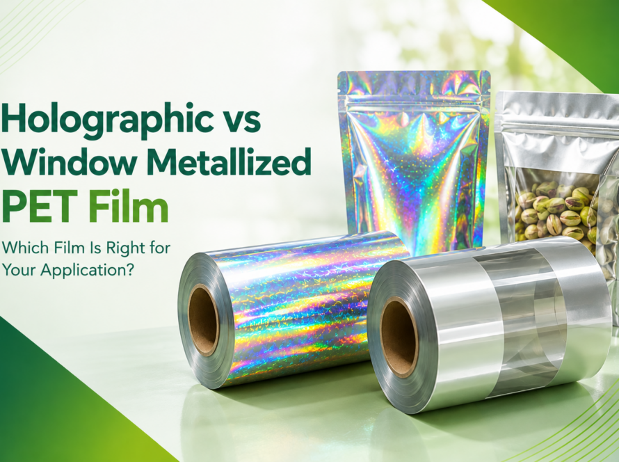 Holographic vs Window Metallized PET Film Guide