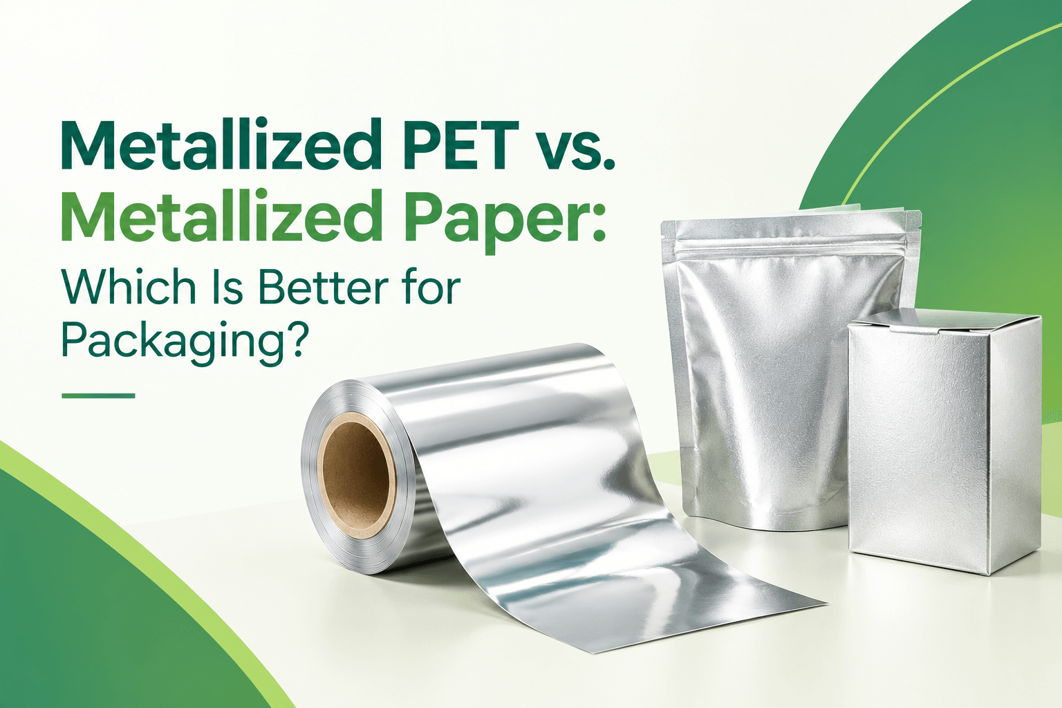 Metallized PET vs Metallized Paper